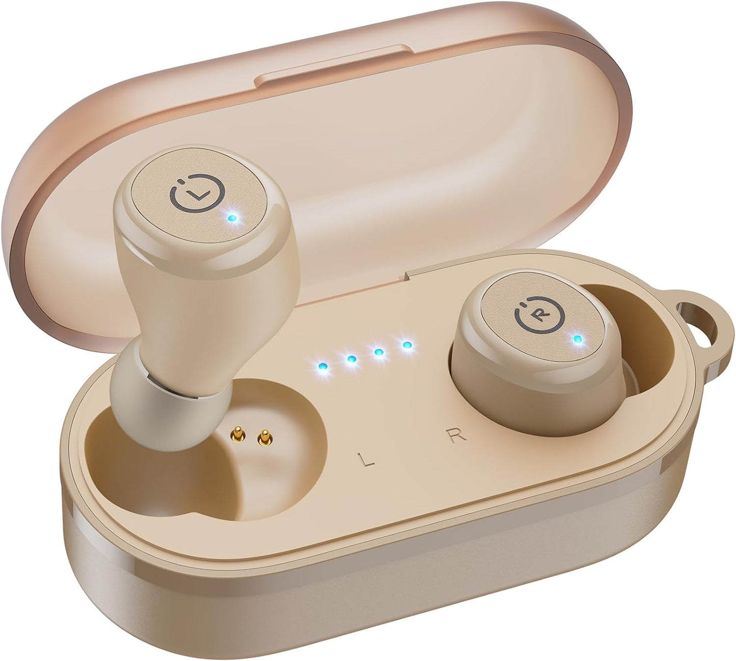 TOZO T10 (Ergonomic Edition)Wireless Earbuds Bluetooth 5.3 Headphones, App Customize EQ, Ergonomic Design, 55H Playtime, Wireless Charging Case, IPX8 Waterproof Sound In-Ear Headset, 2024 New Version - Digital Haven