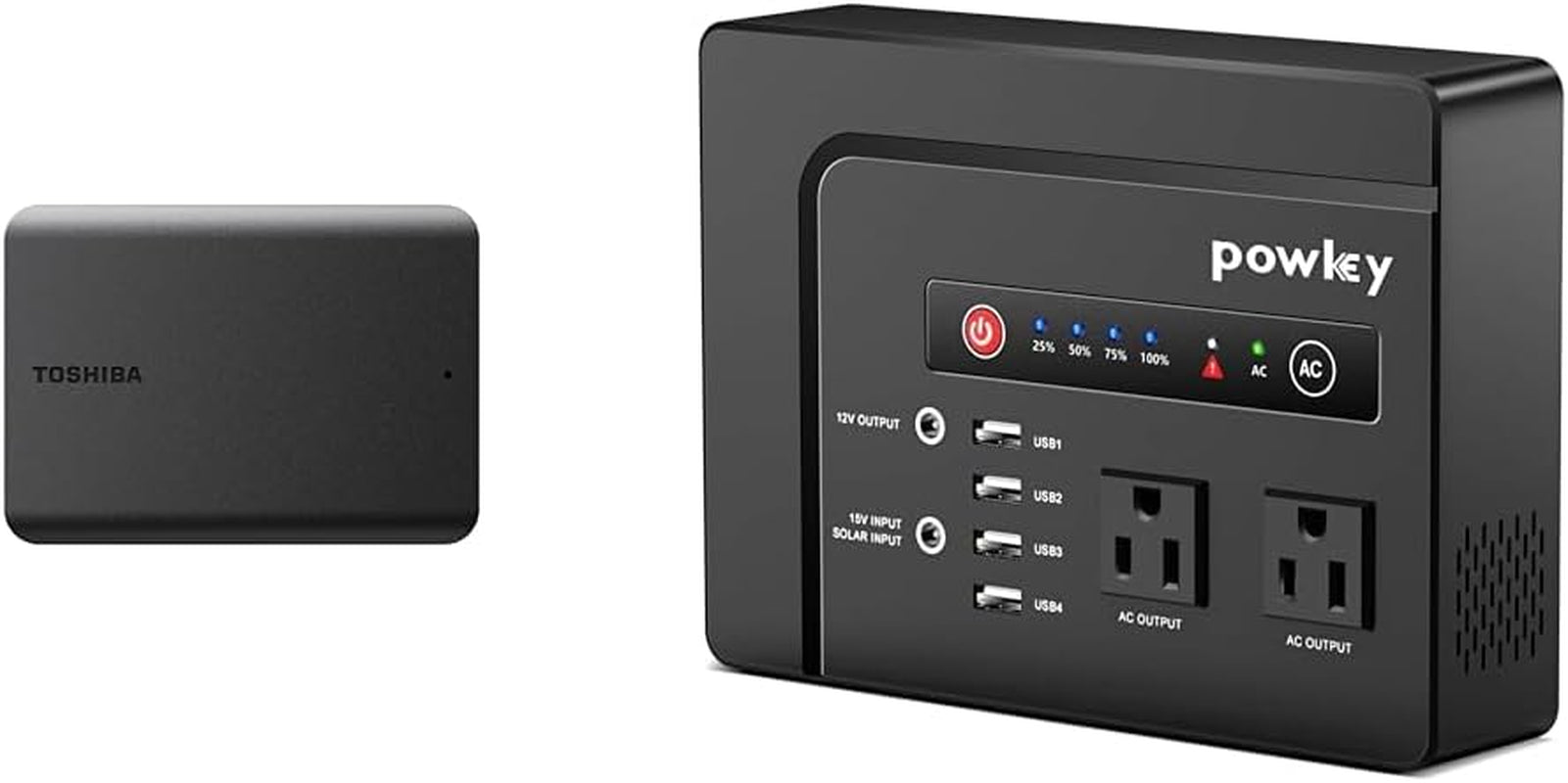 Canvio Basics 4TB Portable External Hard Drive USB 3.0, Black - HDTB440XK3CA - Digital Haven