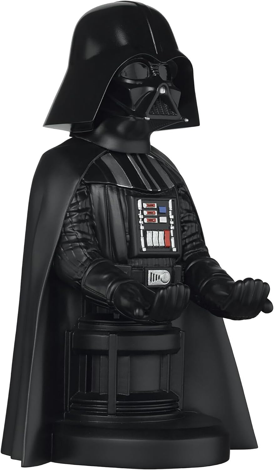 Star Wars: Darth Vader - Original Mobile Phone & Gaming Controller Holder, Device Stand, Cable Guys, Licensed Figure (Multi-Colored) - Digital Haven