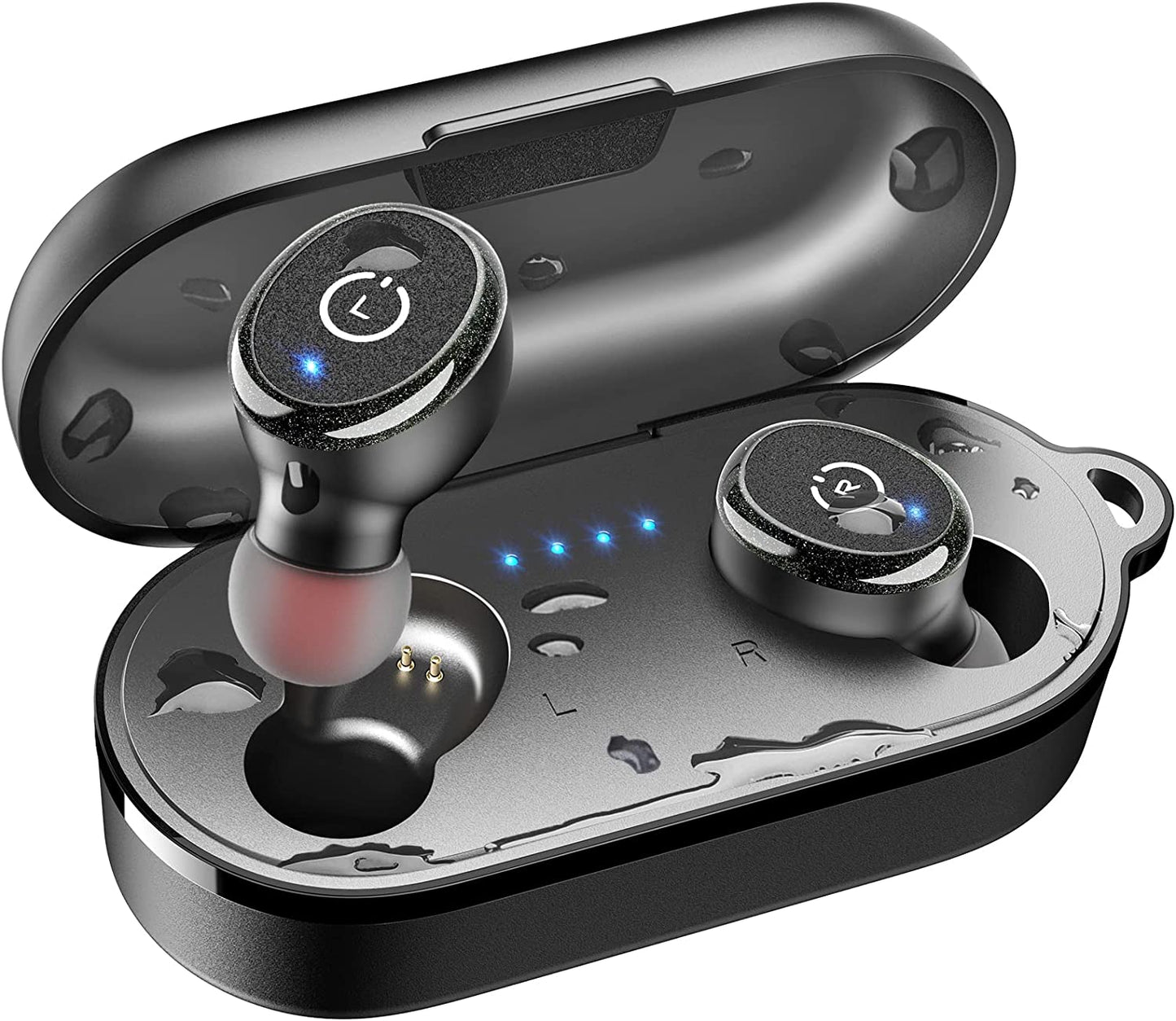 TOZO T10 (Ergonomic Edition)Wireless Earbuds Bluetooth 5.3 Headphones, App Customize EQ, Ergonomic Design, 55H Playtime, Wireless Charging Case, IPX8 Waterproof Sound In-Ear Headset, 2024 New Version - Digital Haven