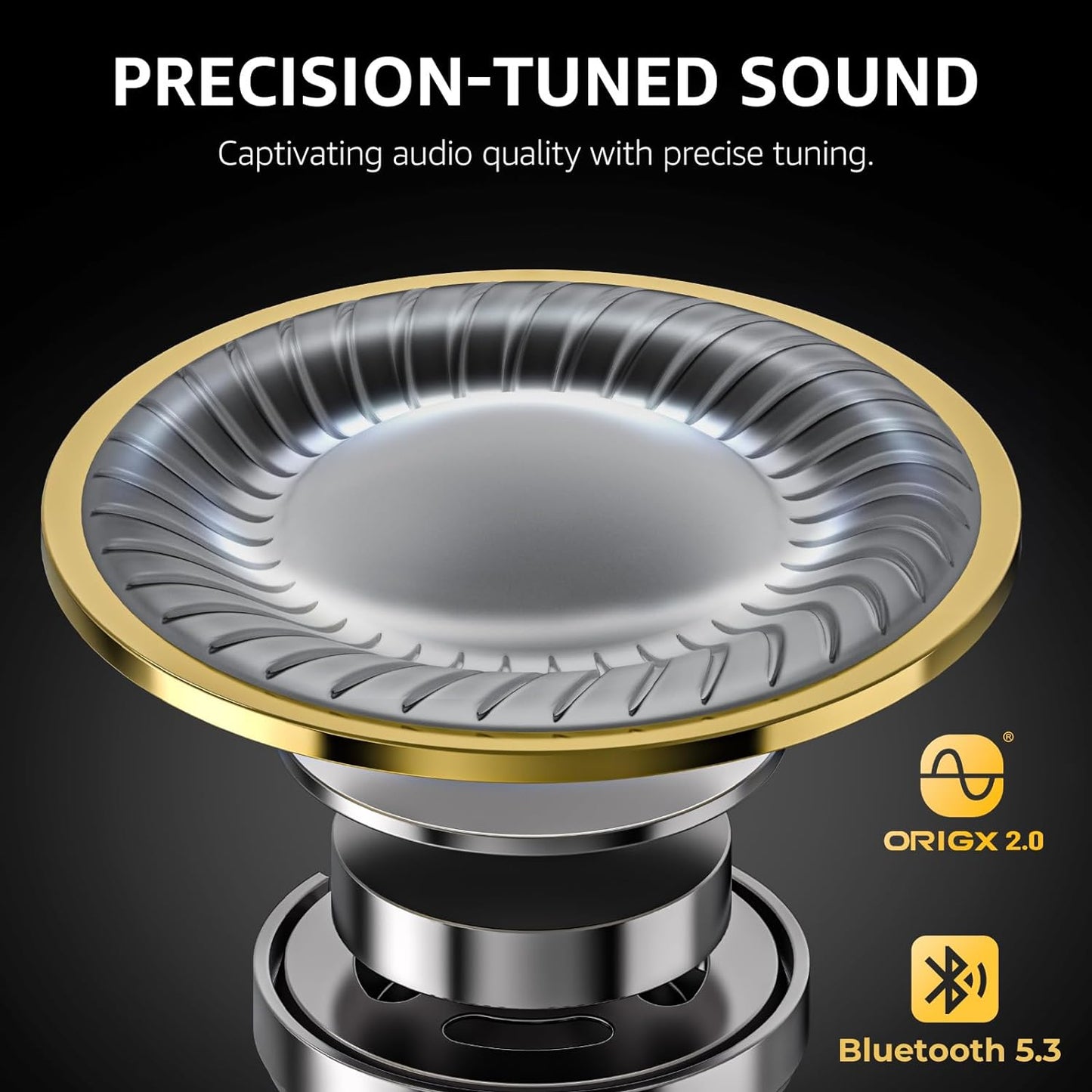 TOZO T10 (Ergonomic Edition)Wireless Earbuds Bluetooth 5.3 Headphones, App Customize EQ, Ergonomic Design, 55H Playtime, Wireless Charging Case, IPX8 Waterproof Sound In-Ear Headset, 2024 New Version - Digital Haven