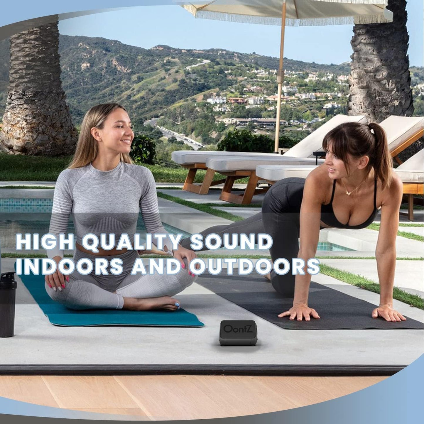 Oontz Solo Bluetooth Speaker, Loud Small Bluetooth Speaker, Stocking Stuffer Electronic Wireless Mini Speaker, Black - Digital Haven