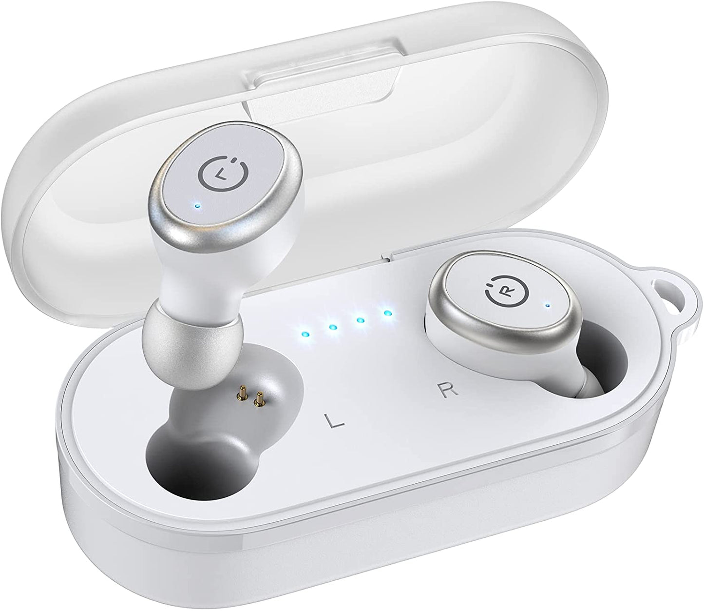 TOZO T10 (Ergonomic Edition)Wireless Earbuds Bluetooth 5.3 Headphones, App Customize EQ, Ergonomic Design, 55H Playtime, Wireless Charging Case, IPX8 Waterproof Sound In-Ear Headset, 2024 New Version - Digital Haven
