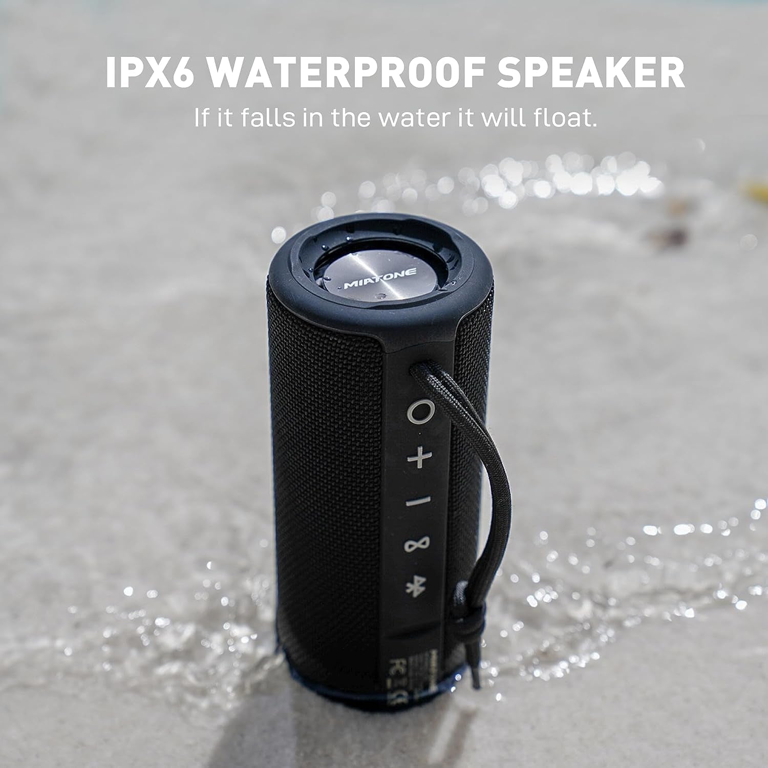 Bluetooth Speakers, Waterproof and Portable Outdoor Wireless Speaker (Black) - Digital Haven