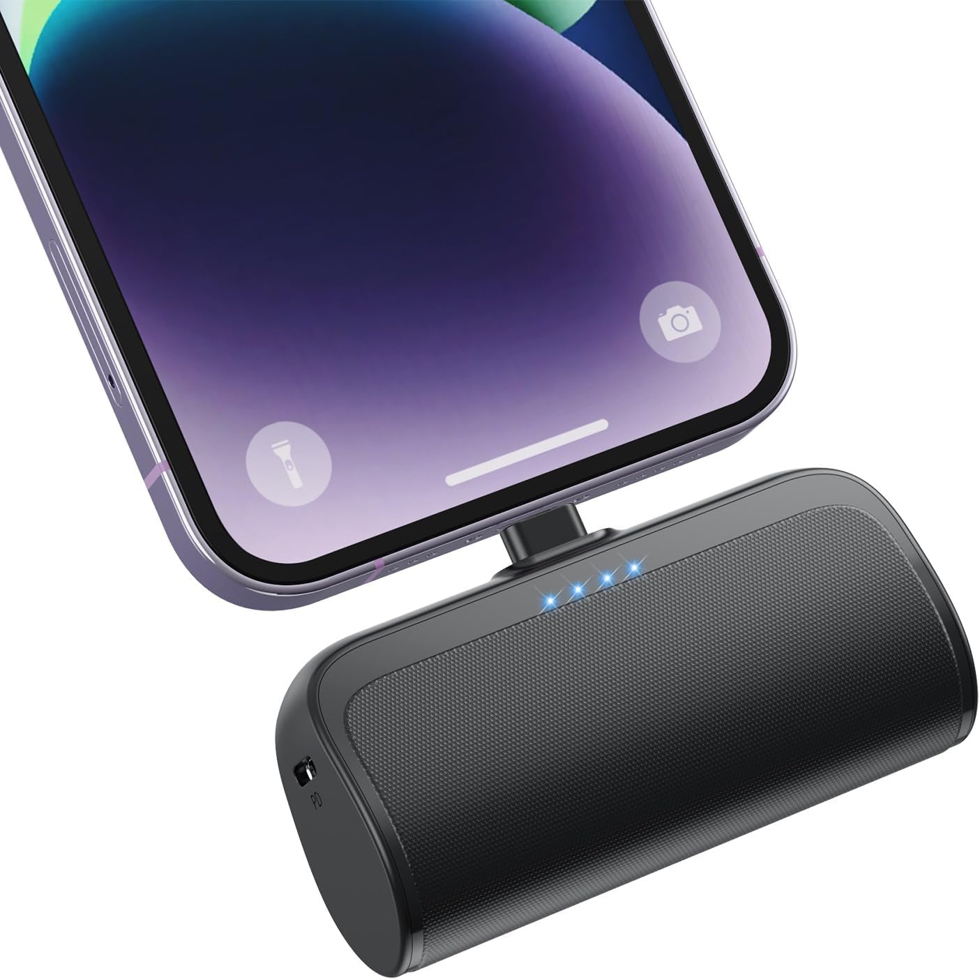 Mini Portable Charger Power Bank for Iphone,5200Mah Portable Phone Charger, Ultra-Compact PD Fast Charging Battery Pack Compatible with Iphone 14/14 Plus/Pro Max/13/12/12 Mini/11/Xs/Xr/X/8/7/6/6S - Digital Haven
