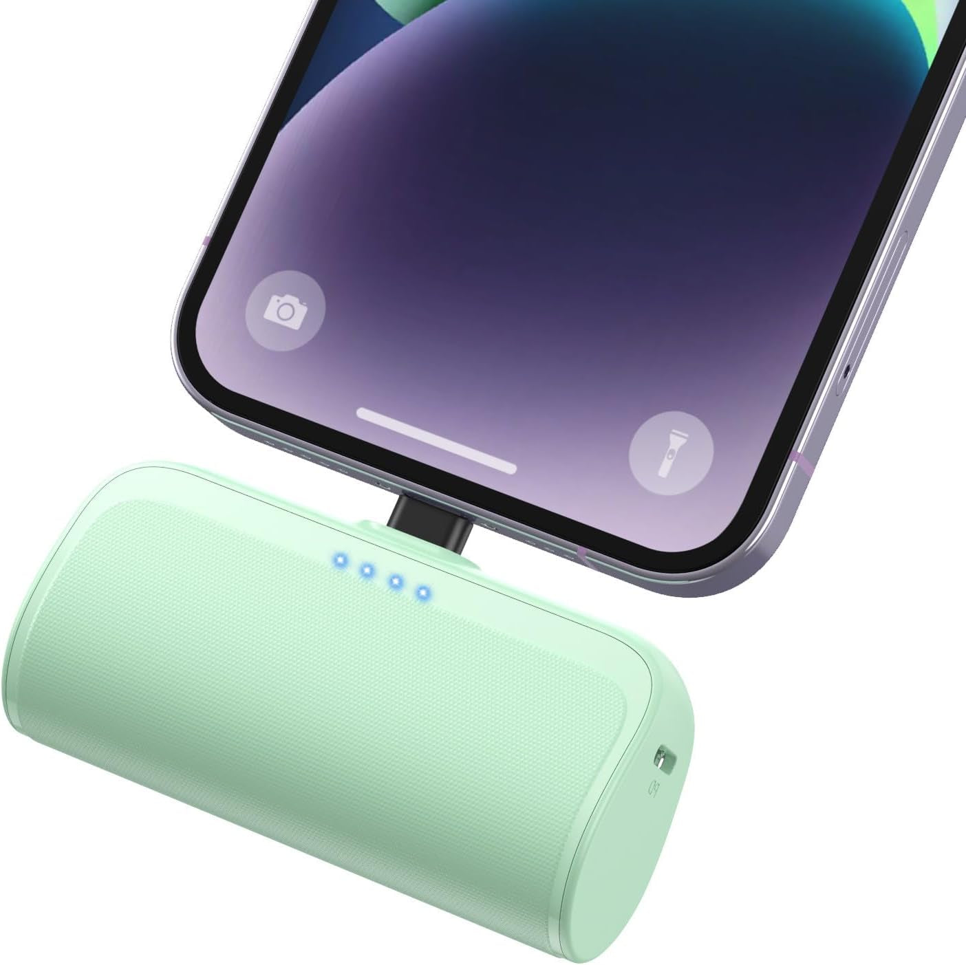 Mini Portable Charger Power Bank for Iphone,5200Mah Portable Phone Charger, Ultra-Compact PD Fast Charging Battery Pack Compatible with Iphone 14/14 Plus/Pro Max/13/12/12 Mini/11/Xs/Xr/X/8/7/6/6S - Digital Haven