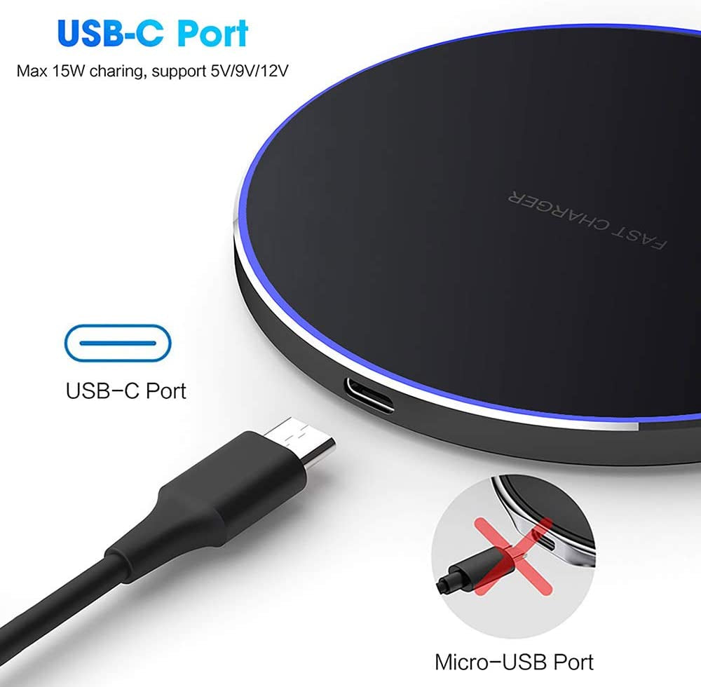 Fast Wireless Charger,20W Max Wireless Charging Pad Compatible with Iphone 14/15/13/12/SE/11/11 Pro/Xs Max/Xr/X/8,Airpods; Wireless Charge Mat for Samsung Galaxy S23/S22/Note,Pixel/Lg G8 7 - Digital Haven