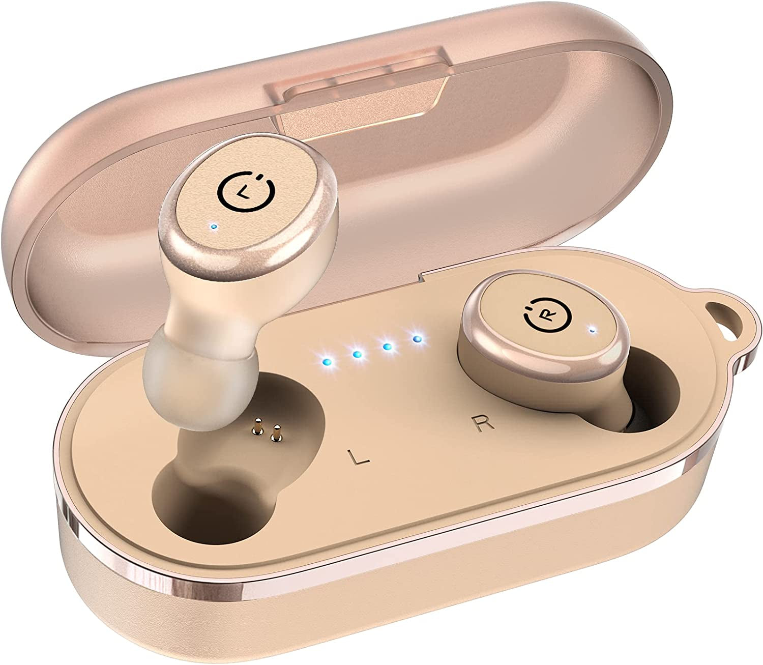 TOZO T10 (Ergonomic Edition)Wireless Earbuds Bluetooth 5.3 Headphones, App Customize EQ, Ergonomic Design, 55H Playtime, Wireless Charging Case, IPX8 Waterproof Sound In-Ear Headset, 2024 New Version - Digital Haven