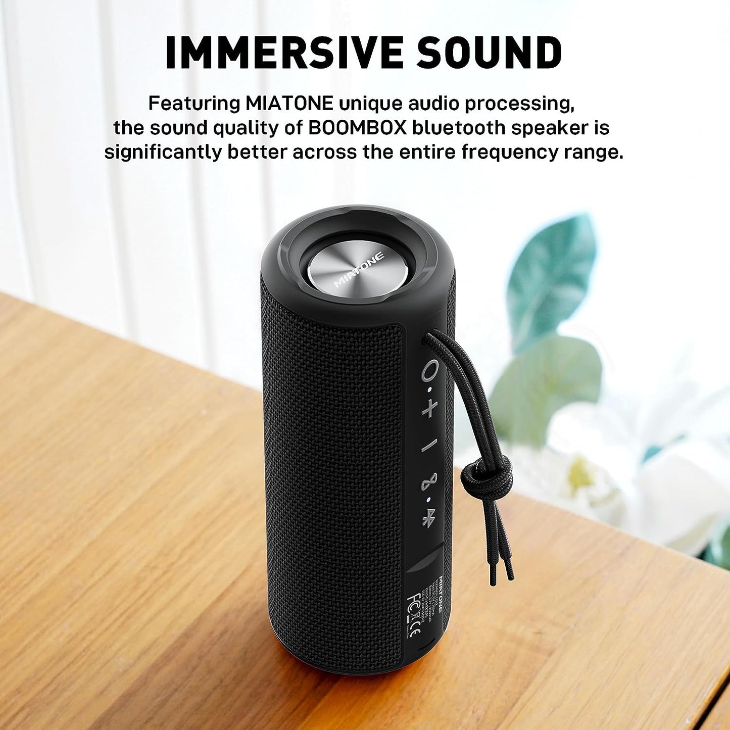 Bluetooth Speakers, Waterproof and Portable Outdoor Wireless Speaker (Black) - Digital Haven