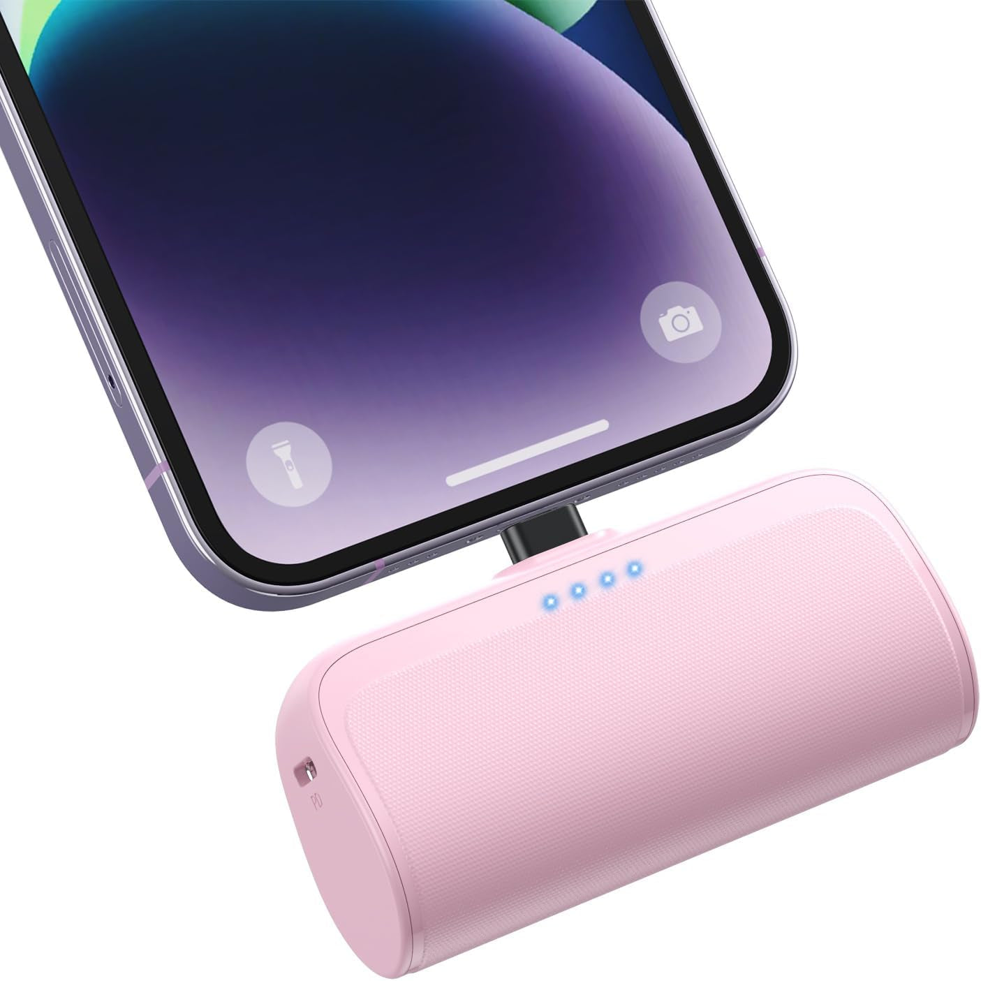 Mini Portable Charger Power Bank for Iphone,5200Mah Portable Phone Charger, Ultra-Compact PD Fast Charging Battery Pack Compatible with Iphone 14/14 Plus/Pro Max/13/12/12 Mini/11/Xs/Xr/X/8/7/6/6S - Digital Haven