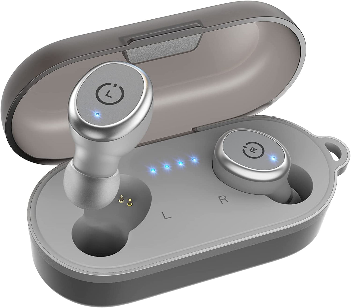 TOZO T10 (Ergonomic Edition)Wireless Earbuds Bluetooth 5.3 Headphones, App Customize EQ, Ergonomic Design, 55H Playtime, Wireless Charging Case, IPX8 Waterproof Sound In-Ear Headset, 2024 New Version - Digital Haven