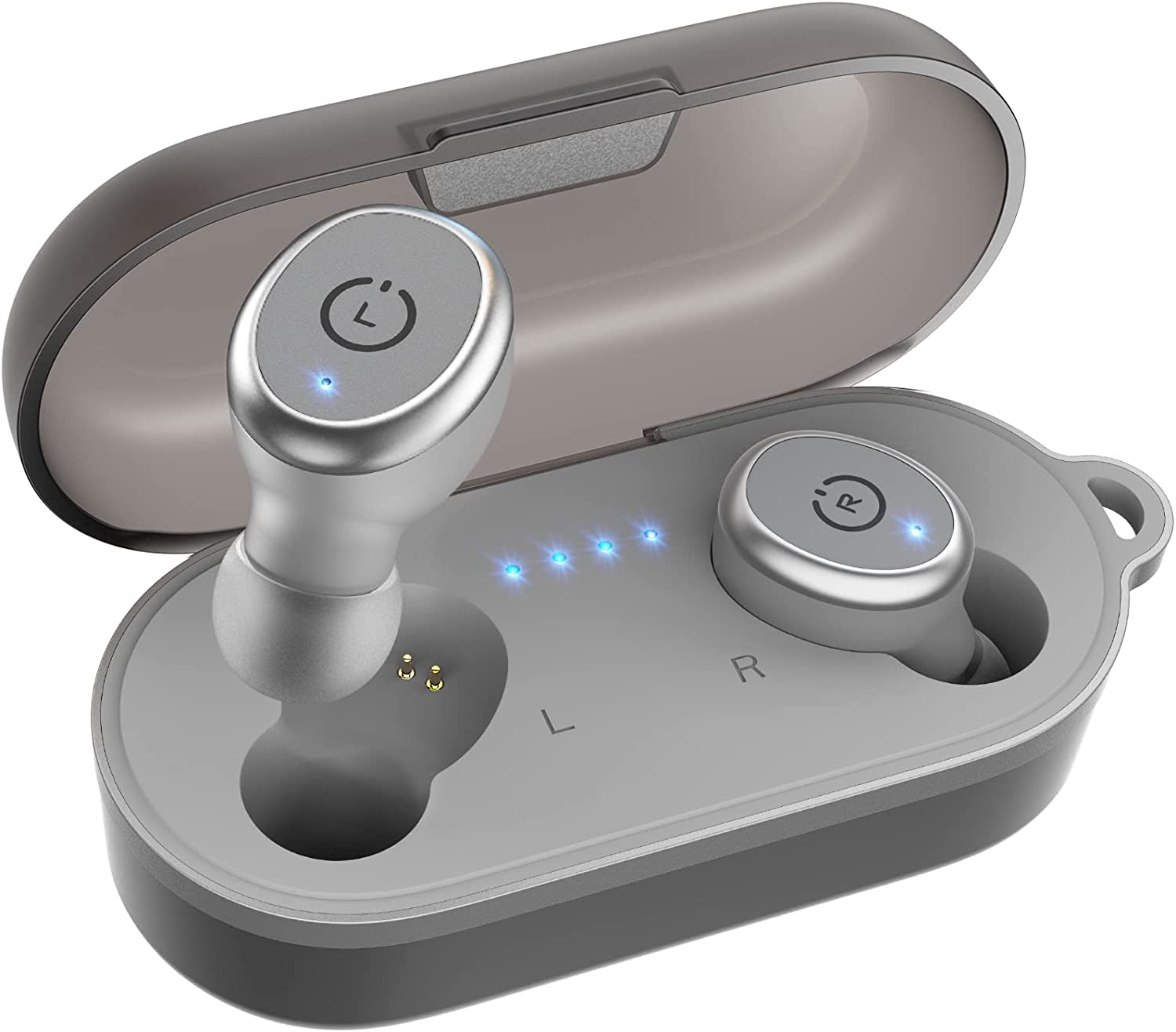 TOZO T10 (Ergonomic Edition)Wireless Earbuds Bluetooth 5.3 Headphones, App Customize EQ, Ergonomic Design, 55H Playtime, Wireless Charging Case, IPX8 Waterproof Sound In-Ear Headset, 2024 New Version - Digital Haven