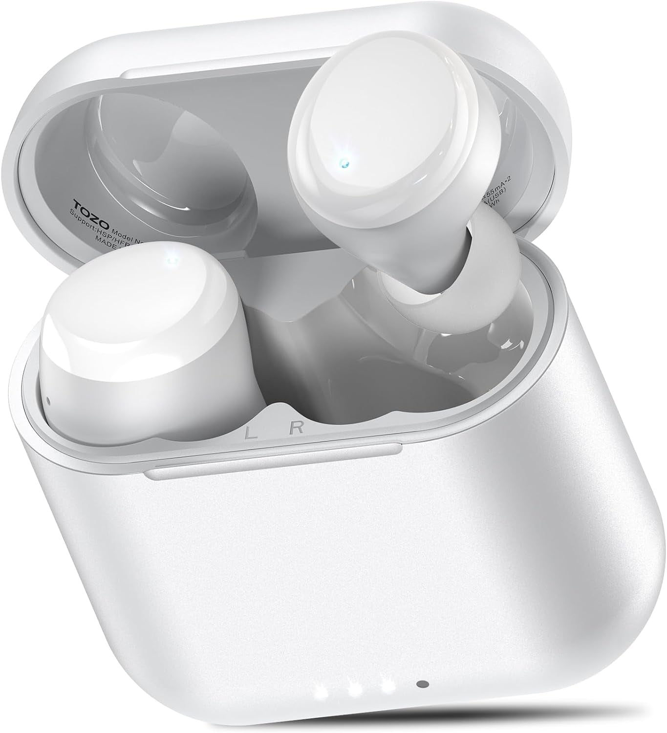 TOZO T6 (Ergonomic Edition) Wireless Earbuds Bluetooth 5.3 Headphones, APP EQ Customisable, 50Hrs Playtime with Wireless Charging Case, IPX8 Waterproof, Ergonomic Design in-Ear Headset, 2024 Version - Digital Haven