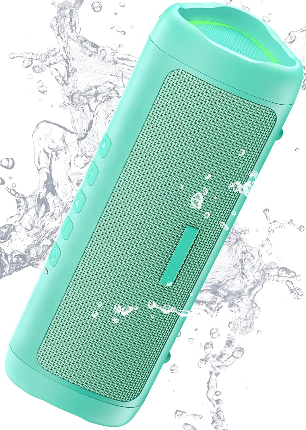 Bluetooth Speaker with HD Sound, Portable Wireless, IPX5 Waterproof, up to 24H Playtime, TWS Pairing, BT5.3, for Home/Party/Outdoor/Beach, Electronic Gadgets, Birthday Gift (Black) - Digital Haven