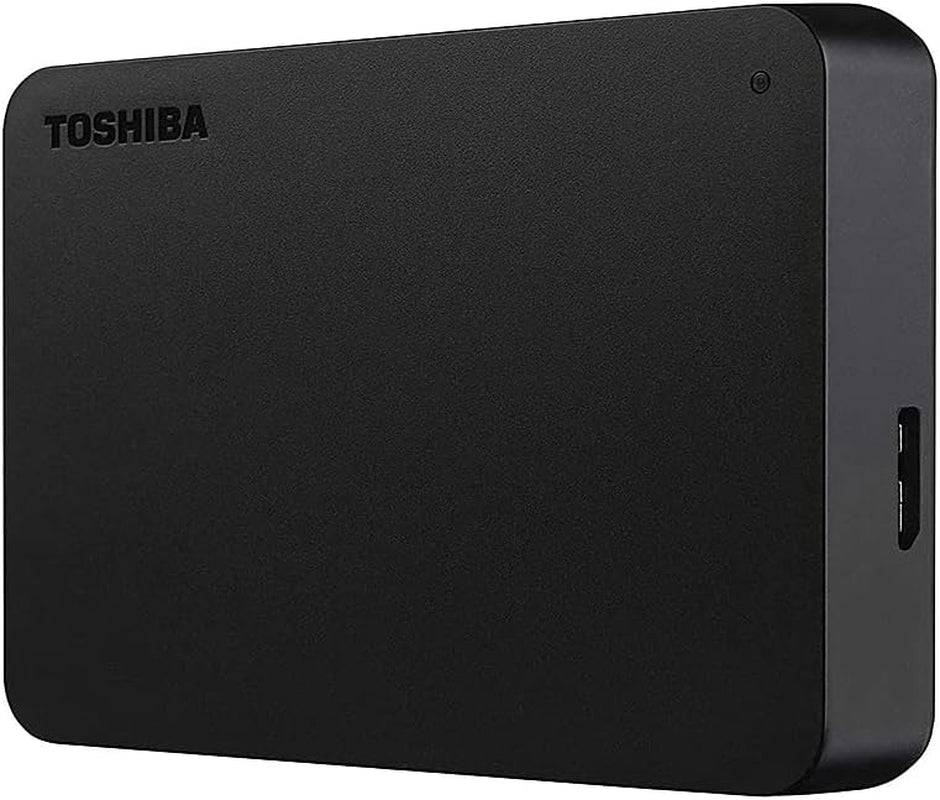Canvio Basics 4TB Portable External Hard Drive USB 3.0, Black - HDTB440XK3CA - Digital Haven