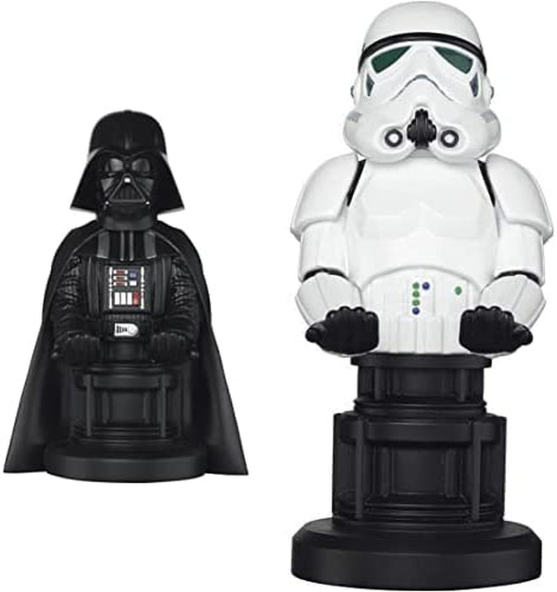 Star Wars: Darth Vader - Original Mobile Phone & Gaming Controller Holder, Device Stand, Cable Guys, Licensed Figure (Multi-Colored) - Digital Haven