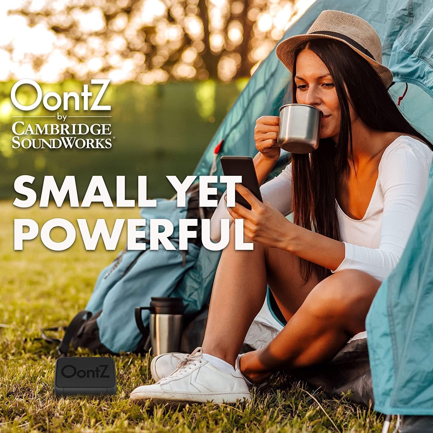 Oontz Solo Bluetooth Speaker, Loud Small Bluetooth Speaker, Stocking Stuffer Electronic Wireless Mini Speaker, Black - Digital Haven
