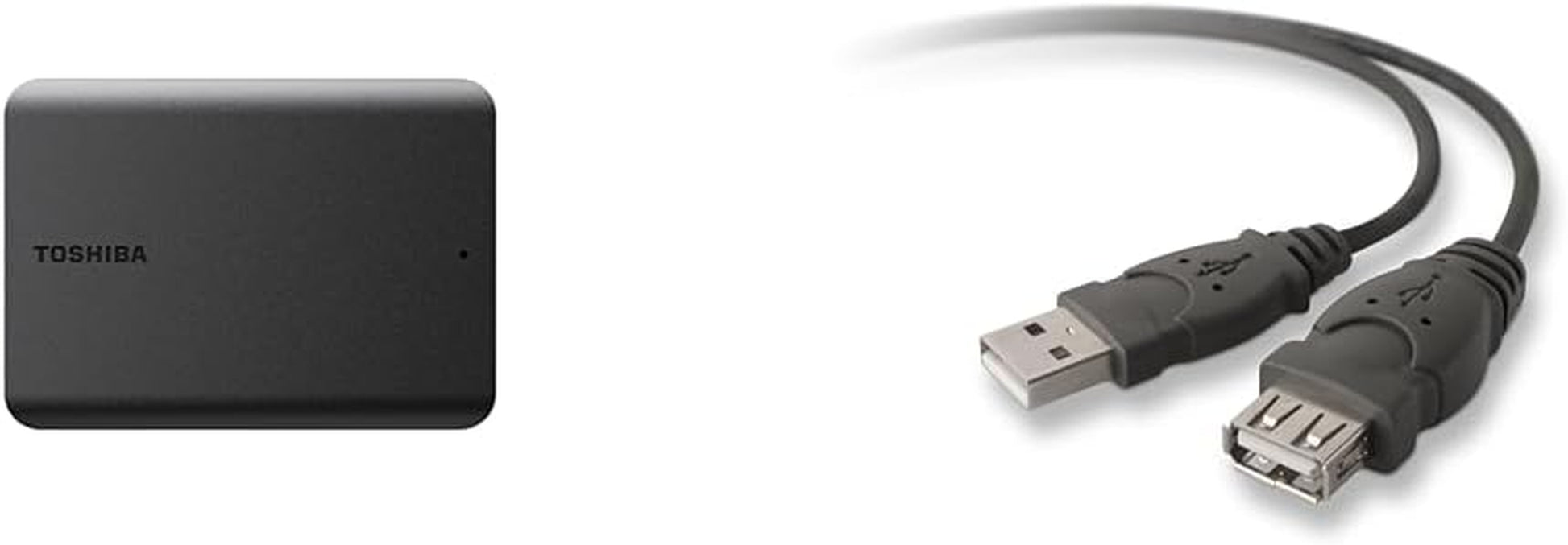 Canvio Basics 4TB Portable External Hard Drive USB 3.0, Black - HDTB440XK3CA - Digital Haven