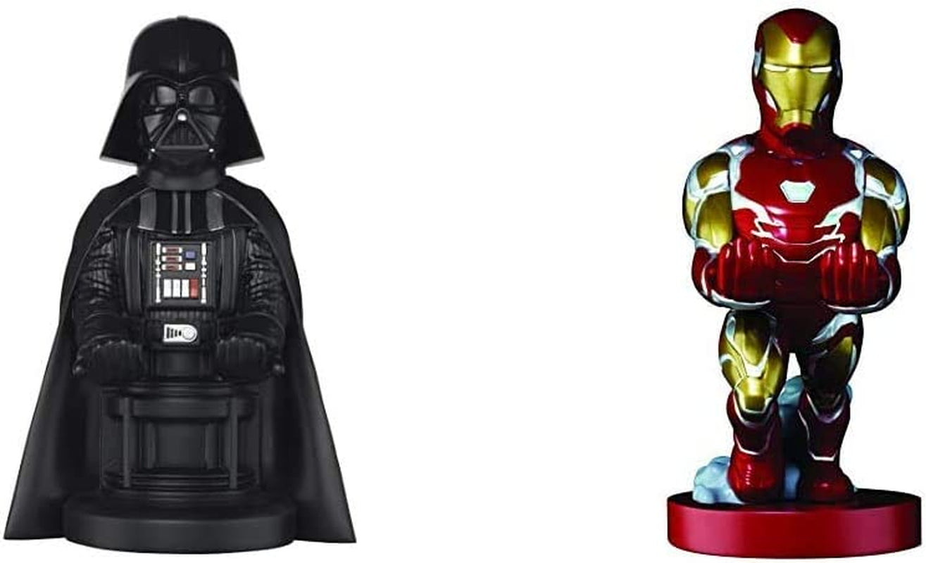 Star Wars: Darth Vader - Original Mobile Phone & Gaming Controller Holder, Device Stand, Cable Guys, Licensed Figure (Multi-Colored) - Digital Haven