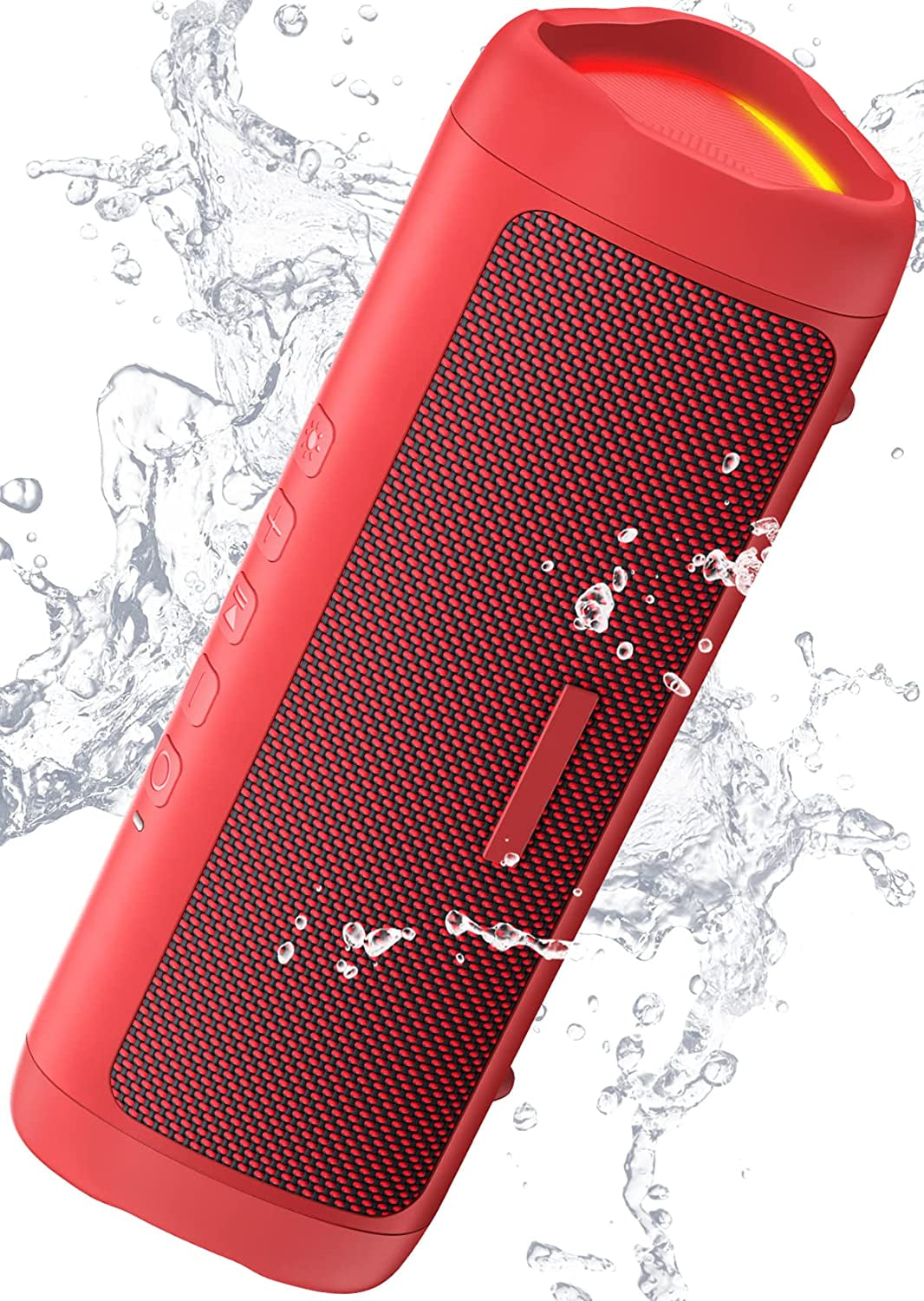 Bluetooth Speaker with HD Sound, Portable Wireless, IPX5 Waterproof, up to 24H Playtime, TWS Pairing, BT5.3, for Home/Party/Outdoor/Beach, Electronic Gadgets, Birthday Gift (Black) - Digital Haven