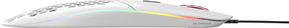 Model O Wired Gaming Mouse 67G Superlight Honeycomb Design, RGB, Pixart 3360 Sensor, Omron Switches, Ambidextrous - Matte White - Digital Haven