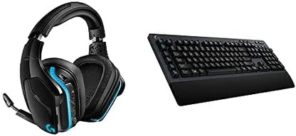 Logitech G935 Wireless DTS:X 7.1 Surround Sound LIGHTSYNC RGB PC Gaming Headset - Black/Blue