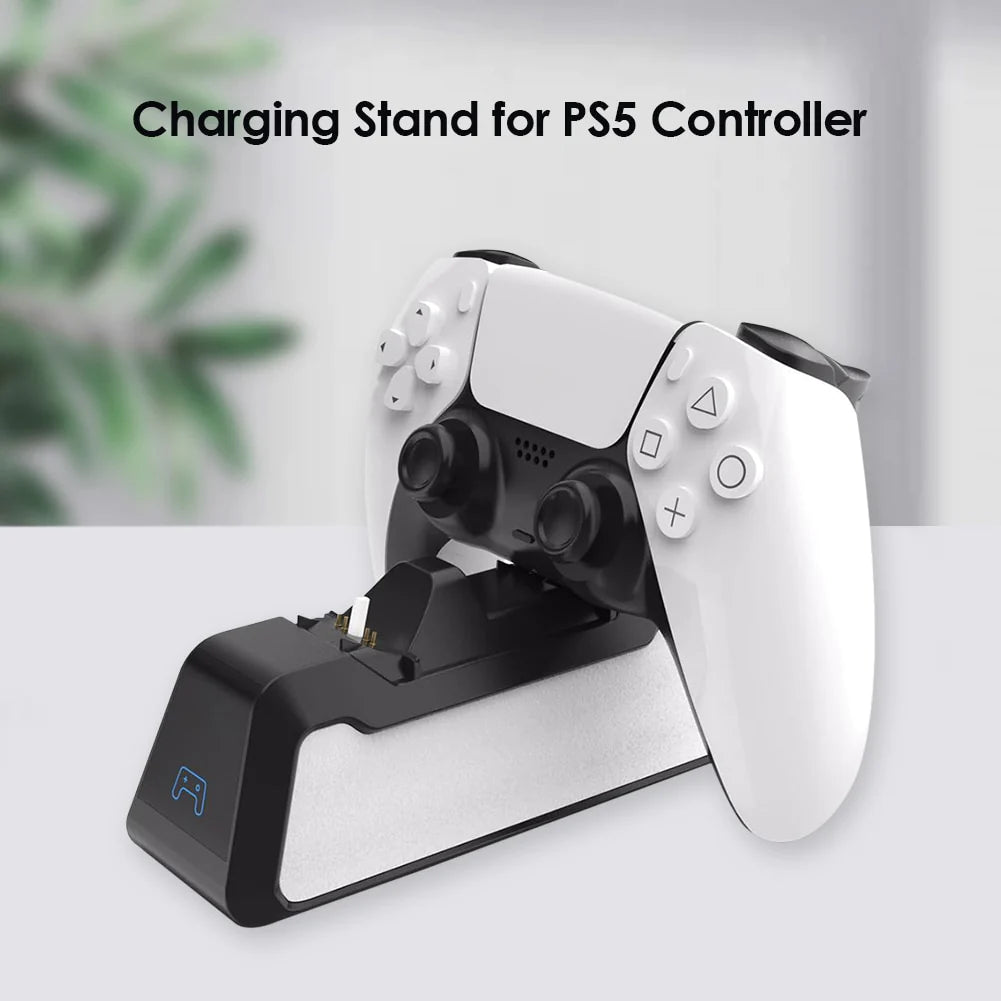 Dual Fast Charger Sony PS5 Wireless Controller USB 3.1 Dock Station - Digital Haven