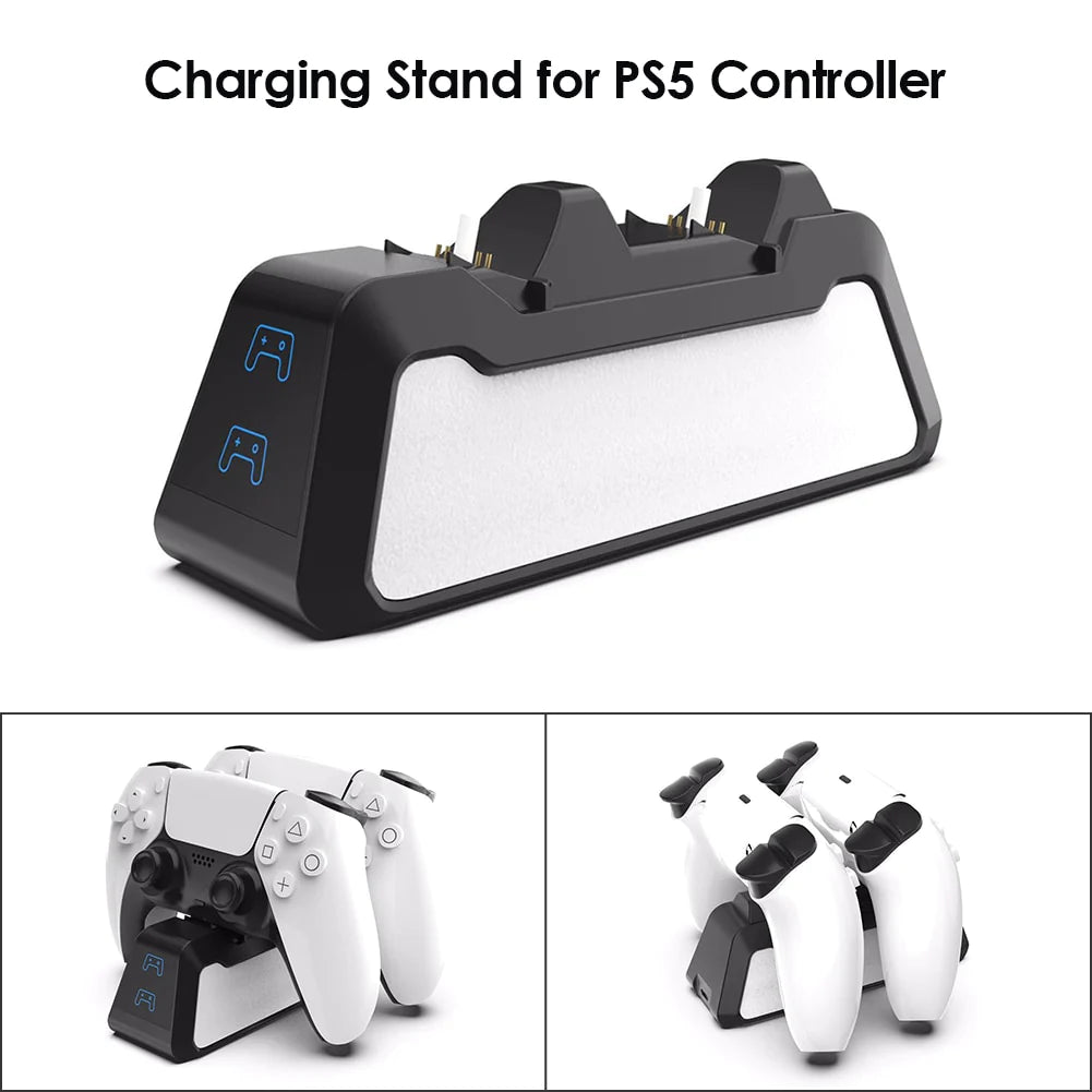 Dual Fast Charger Sony PS5 Wireless Controller USB 3.1 Dock Station - Digital Haven