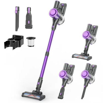 Homeika Cordless Vacuum Cleaner, 28Kpa Powerful Suction, 380W Powerful Brushless Motor, 8-In-1 Lightweight Handheld Vacuum Cleaner, 50-Minute Runtime, Removable Battery, for Pet Hair and Carpets